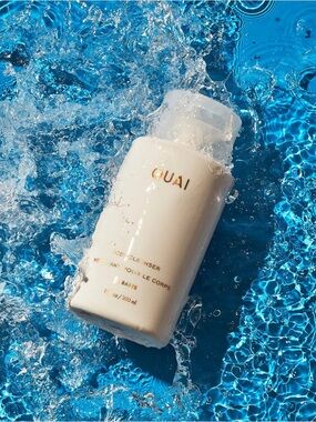 OUAI 10oz St. Barts Body Cleanser - Tropical Vacation in a Bottle! (Full Size)